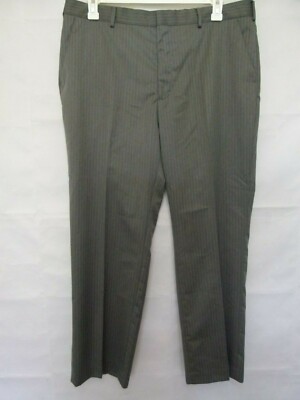 Art 9 Men s Pants Trousers Striped Grey Size 38x30