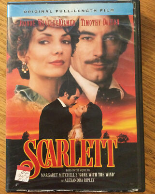 Scarlett (DVD, 2001, Full Screen) Timothy Dalton & Joanne Whalley