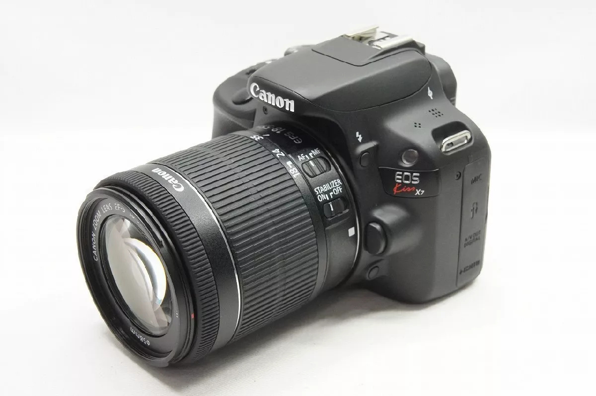 canon x7 EF-S 18-55 IS STM KIT　セット　黒色