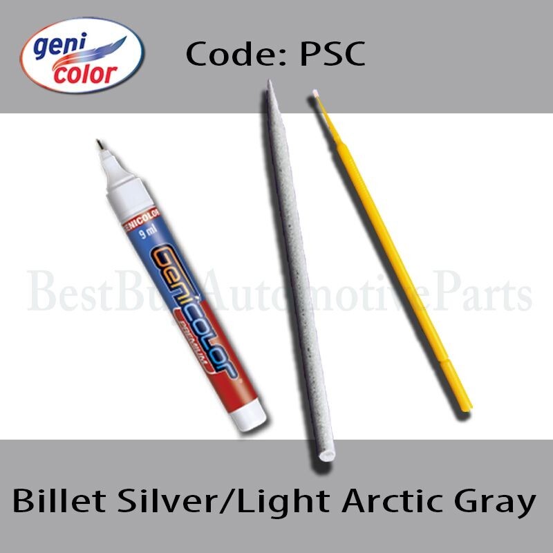 PSC Billet Metallic 1oz Touch Up Paint Kit W/ Brush For Chrysler, Dodge, Jeep, RAM