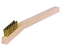 12 brass Scratch Brushes Welding Brushes USA MADE 