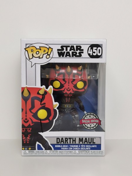 Funko Pop! Darth Maul 450 Special Edition - Star Wars Neu Ovp Ab 3 Jahre-image