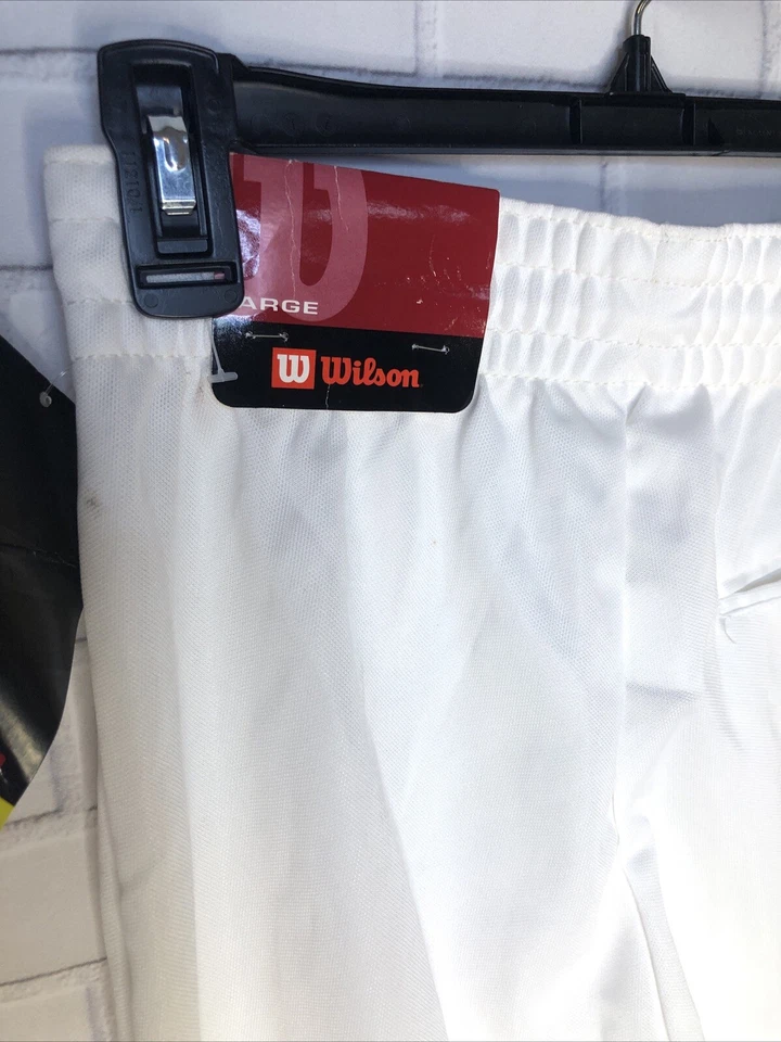 Pantalones de béisbol Wilson juveniles grandes blancos cintura elástica nuevos con etiquetas Foto 4 de 4