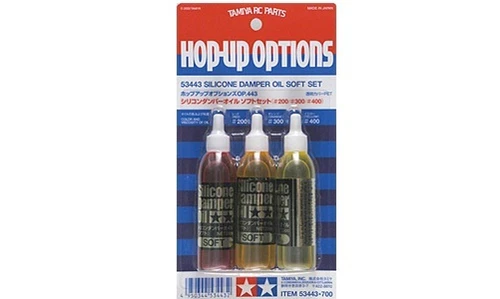 Tamiya 53443 Op443 Silicon Damper Oil Soft Set 4950344534432