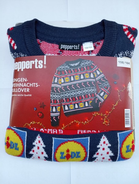 pimienta! Suéter Navidad Niño Lidl 158/164 EAN: 4058143025967