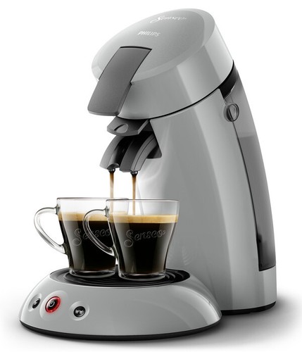 Philips Senseo HD6553/70 original Kaffee-Pad-Maschine kaschmirgrau - Bild 3 von 4