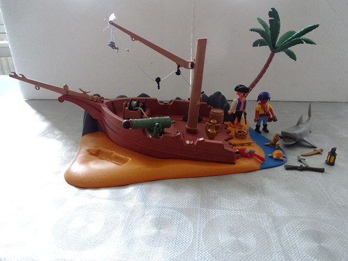 Playmobil Îlot Pirates - Boîte 4136 D'occasion, Parfait Pour Compléter Ta Collection !