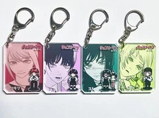 Chainsaw Man Makima Anime Keychain Acrylic Bag Pendant Key Chains Keyrings