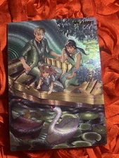 ANYA YOR FORGER SPY X FAMILY GLOW GODDESS Waifu HOLO Girl ANIME Card Swan