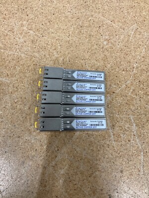 Lot of 5 Finisar FCLF-8521-3 Gigabit Copper Transceiver Module