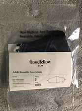 Goodfellow Adult Reasusable Face Masks OSFM Lemon Print