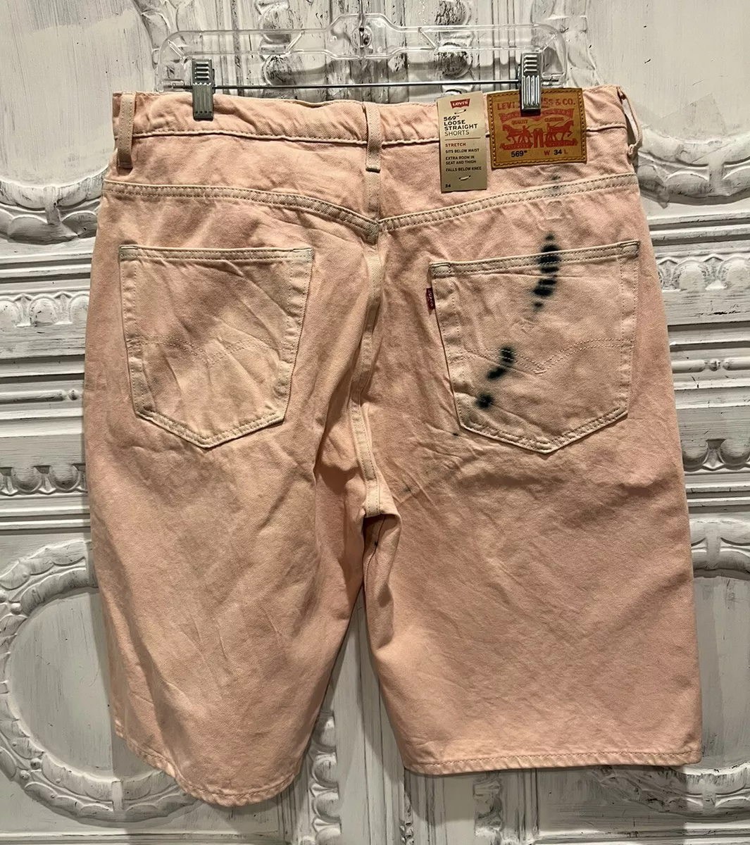 Levis 569 shorts size 34 2025