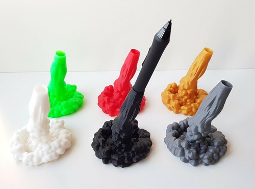Exklusiver Stifthalter Raketendunst, Exclusive Pen holder Rocket Fume MULTICOLOR - Bild 83 von 84