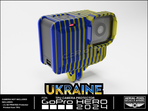 GoPro Hero 2024 Protector and Mount - 2 Color Fade - Pick From 10 Color Combos - Picture 17 of 43