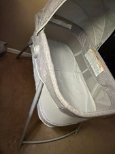 Graco DreamMore 3-in-1 Portable Bassinet Travel Crib, Gray Beau used