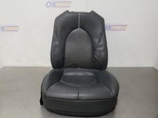 20 Totoya Camry Xse Front Bucket Seat Left Driver Leather Black Covers Only Oem