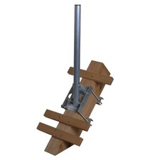 Dachsparren Masthalter ALU für 1 Sparren