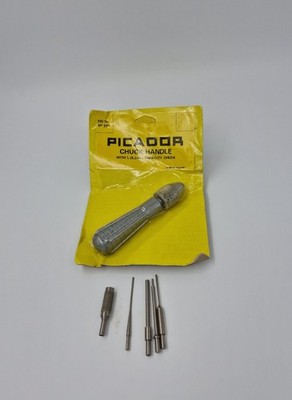 Vintage Picador Spannfuttergriff mit 5 Aufsätzen Fig. 291