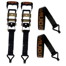 Heavy Duty Ratchet Strap 16' 2PK