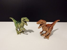 (4) Lego Jurassic World Dino T. Rex Tyrannosaurus Rex & Raptors 5884 5887 75918