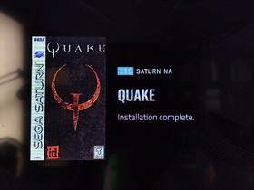 Quake (Sega Saturn, 1997) *Disc Only* Tested Working 100% & Cleaned!