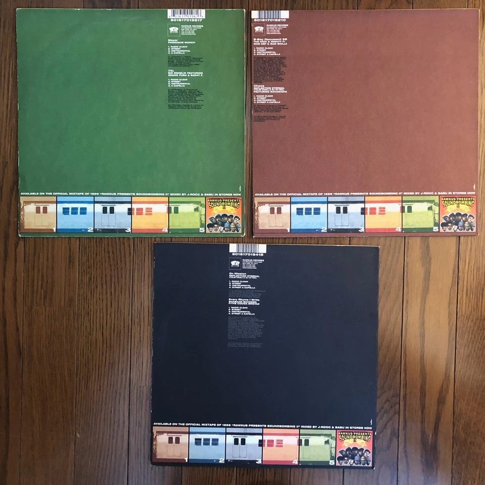 Rawkus Presents Soundbombing II 5 Types Vinyl Full set EMINEM, Mos Def - Image 3 of 4