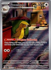 Pokemon TCG Gumshoos 153/132 Holo Illustration Rare Mega Evolution Pokemon 2025 