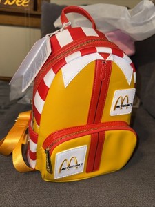 Loungefly x McDonald\'s Happy Meal Backpack, Bag Accessory Collection NEW Loungefly Launches McDonald main image 3