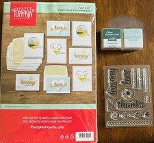 Positively Picturesque Paper Pumpkin