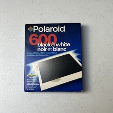 POLAROID 600 Black White Instant Film Sealed Expired 08/02