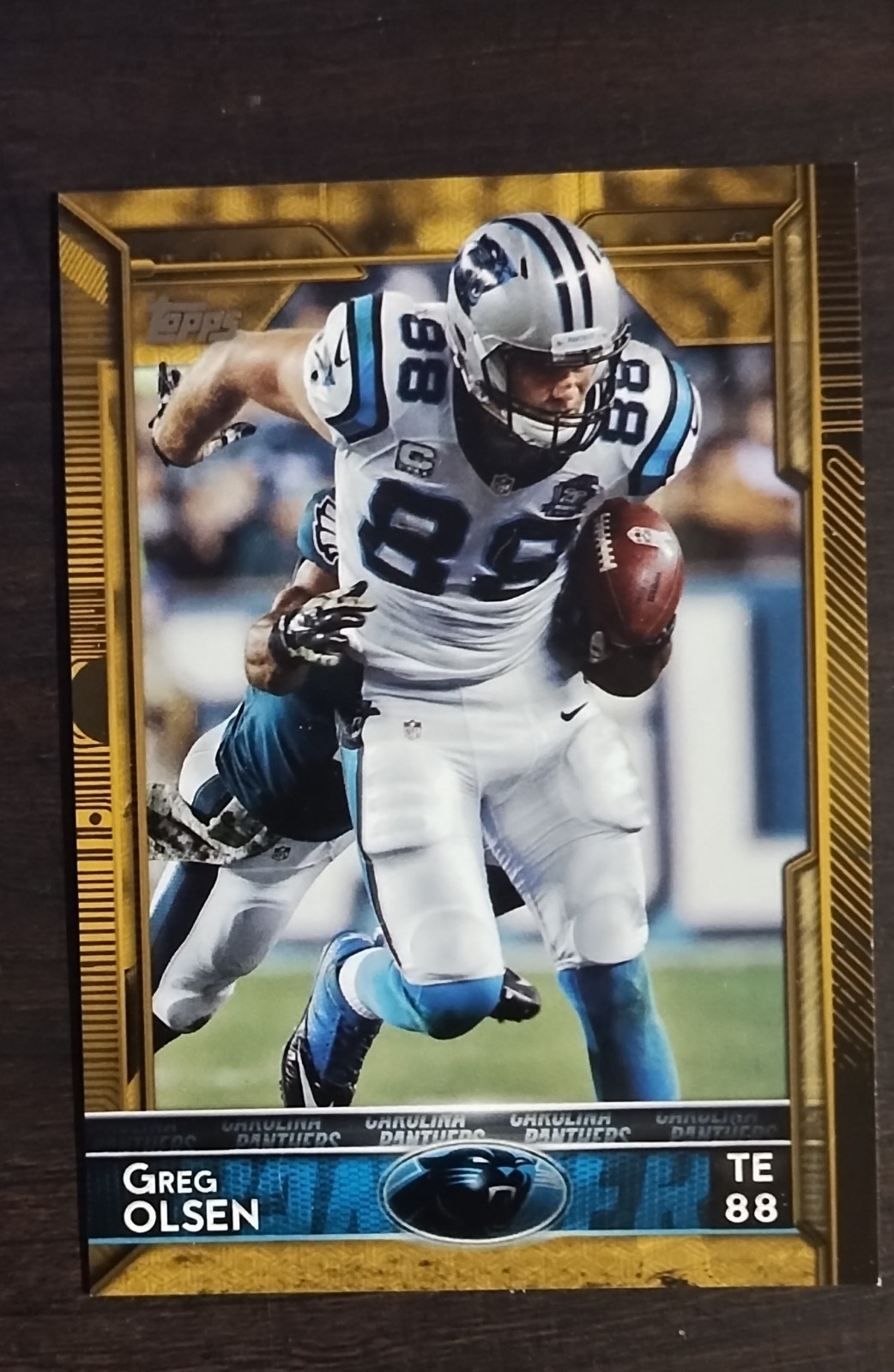 2015 Topps - Greg Olsen #82 Gold /2015