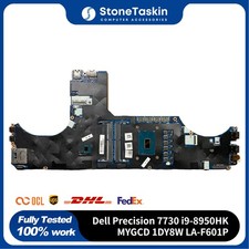 For Dell Precision 7730 Motherboard Intel i9-8950HK MYGCD 1DY8W LA-F601P