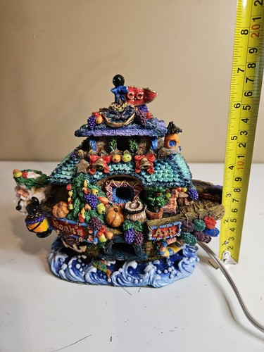 Possible Dreams Crinkle Claus Crinkle Ark 660301 1997 Noah's ark Santa lighted - Bild 7 von 12