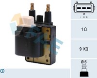ZüNdspule FAE 80221 FüR Safrane JA0 V40 Renault Megane S40 Laguna Volvo 1 LA0 2
