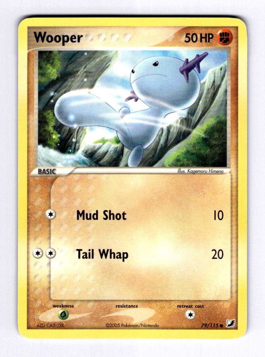 Wooper Unseen Forces #79 (2005) Common NM Pokemon