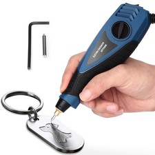 Engraver Pen, 25W 6 Speed Engraving Pen for Metal, Wood, Glass and Blue