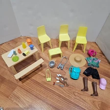 Barbie Camping Furniture accessories