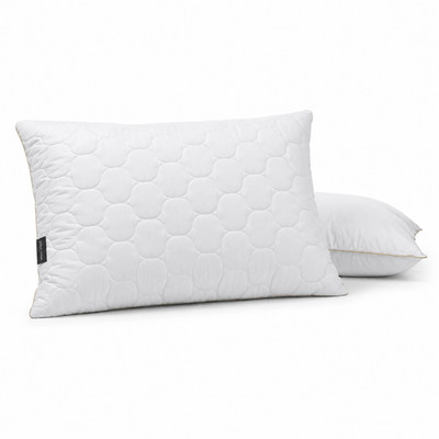 John Cotton Luxuskissen Superflex Kopfkissen 40x80 cm Schlafkissen Weiß