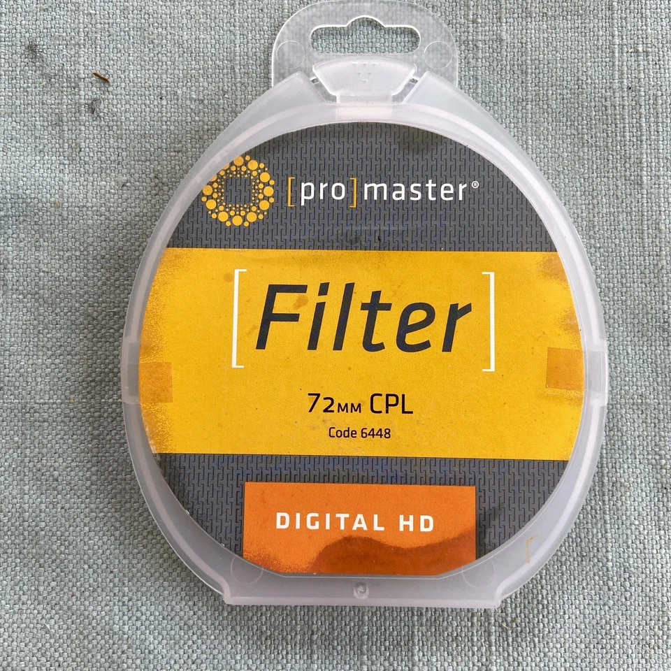 New Pro Master Digital HD Circular Polarizing Lens Filter 72mm CPL 6448 Camera - Image 2 of 4