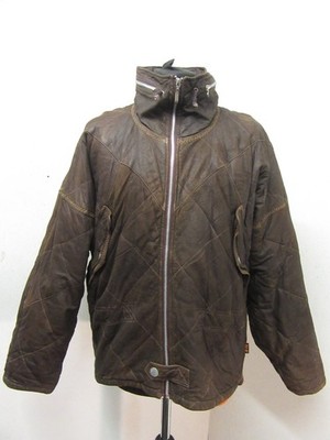 VINTAGE DAMEN LEDER EISBÄR JACKE GR. M + GRÖSSE, VERWENDEN SIE DIE MASSE