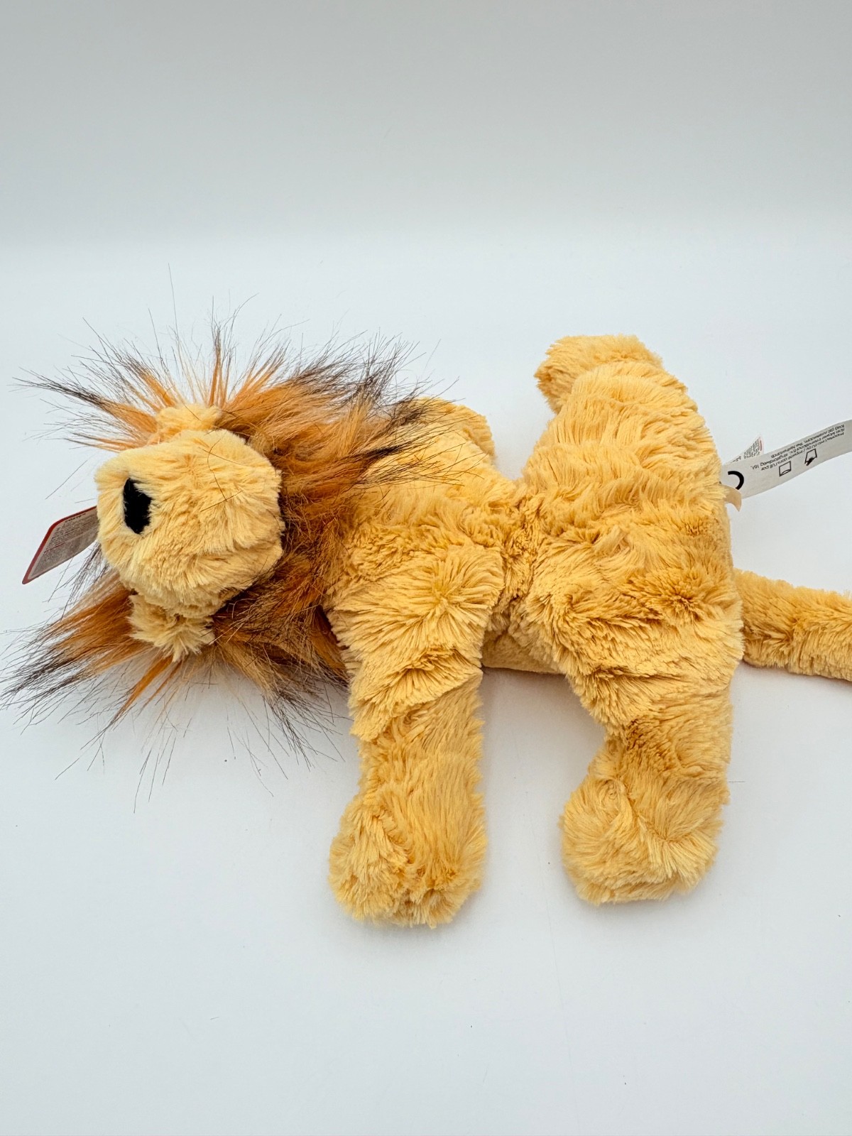 GUND Cozys Lion Plush Yellow Orange Floppy Baby Lovey Soft Toy Tags 12"