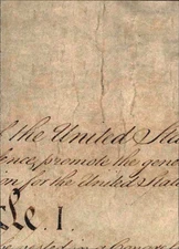 2006 Topps Chrome United States Constitution #JB John Blair - BB