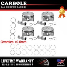 Oversize +0.5mm G4KH Engine Piston Rings For ...