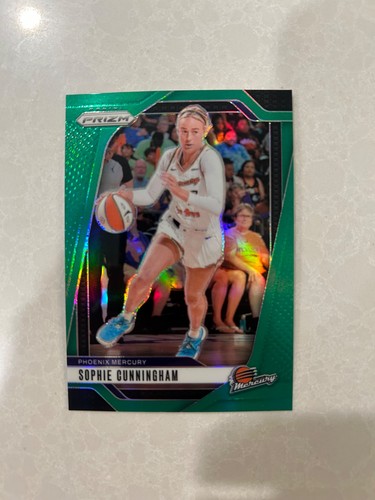 2024 Panini prizm Sophie Cunningham Green prizm 117