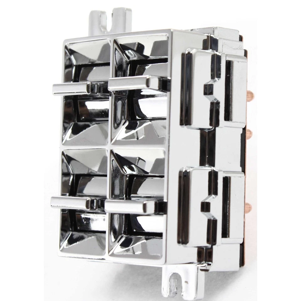 Interruptor de ventana para 83-90 Chevrolet Caprice Brougham Delta 88 delantero o trasero cromado Foto 2 de 4