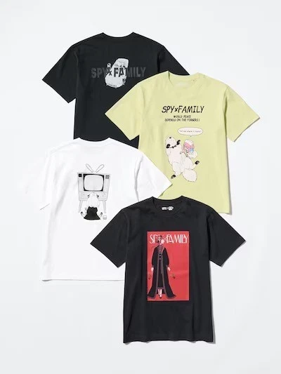T-shirt graphique UNIQLO SPY x FAMILY Shueisha 100th Manga UT Anya Anime Japa... - Photo 1/1