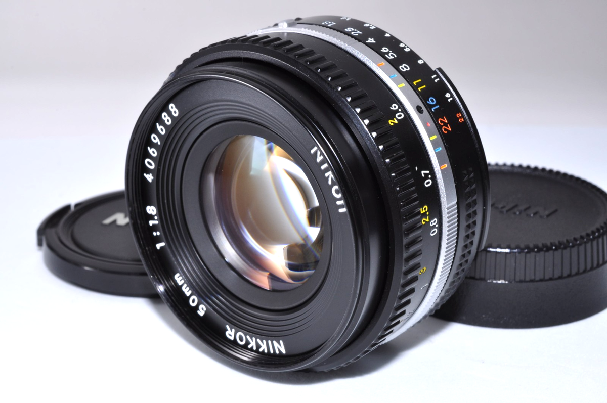 MINT] Nikon Nikkor 50mm F1.8 Ai-s Pancake Prime Lens From JAPAN