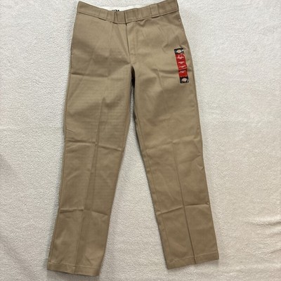 Dickies Men's 34x32 874 Classic Original Fit Work Pants Straight Leg Khaki Tan