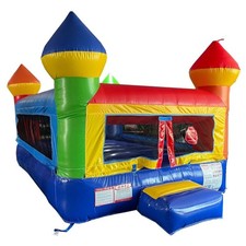 Commercial Inflatable Bounce House Rainbow Toddler Kids Jumper Castle NO Blower