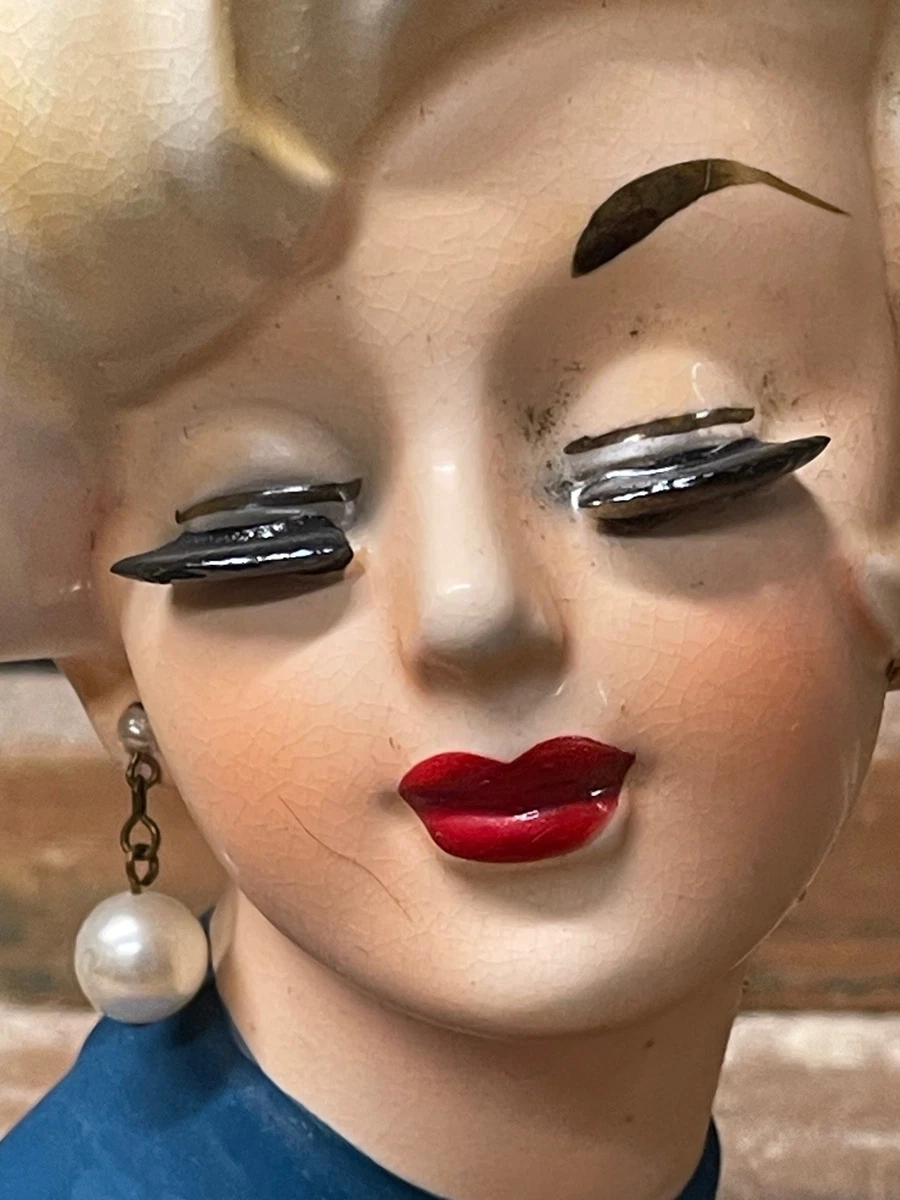 Enesco Lady Head Vase for sale | eBay